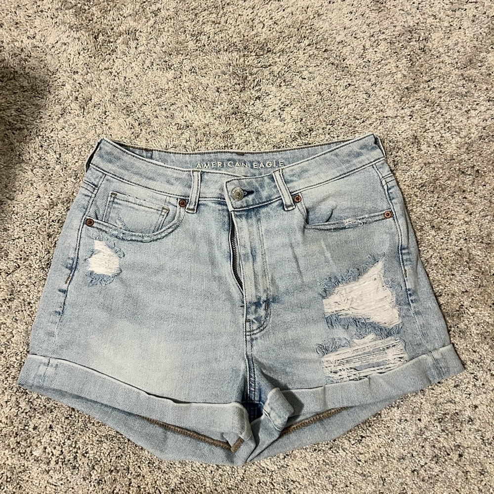 American Eagle Curve Denim Shorts